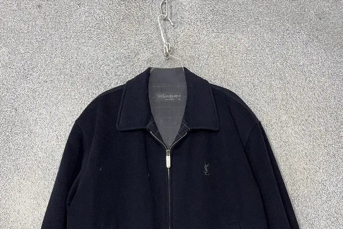 입생로랑 캐시미어 로고 클래식 자켓 100 상품이미지3