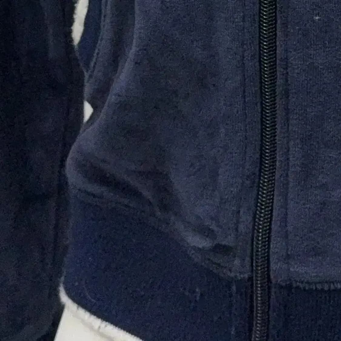 아메리칸이글 네이비 벨벳 집업 M 상품이미지5