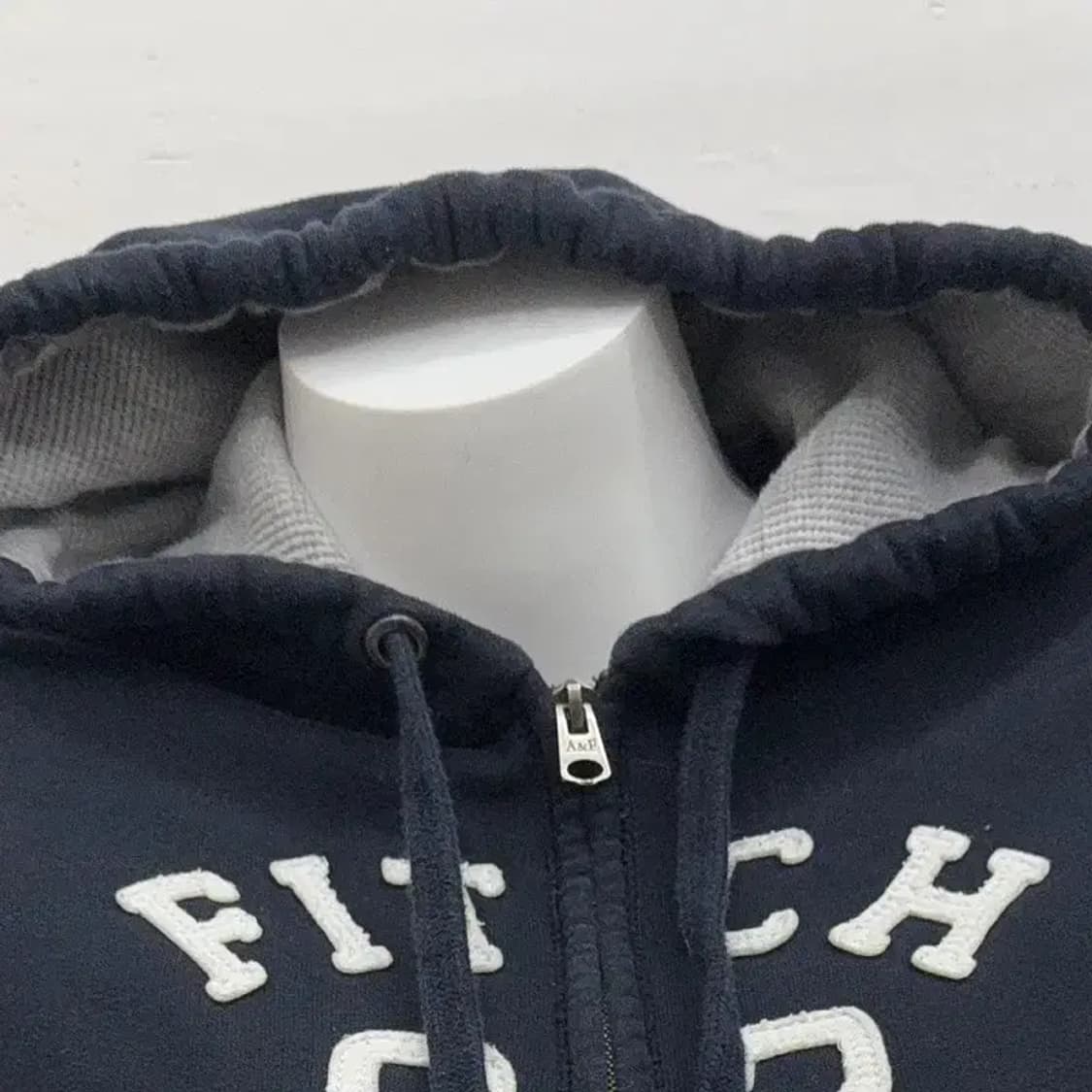 아베크롬비 프린팅 네이비 집업 S 상품이미지4