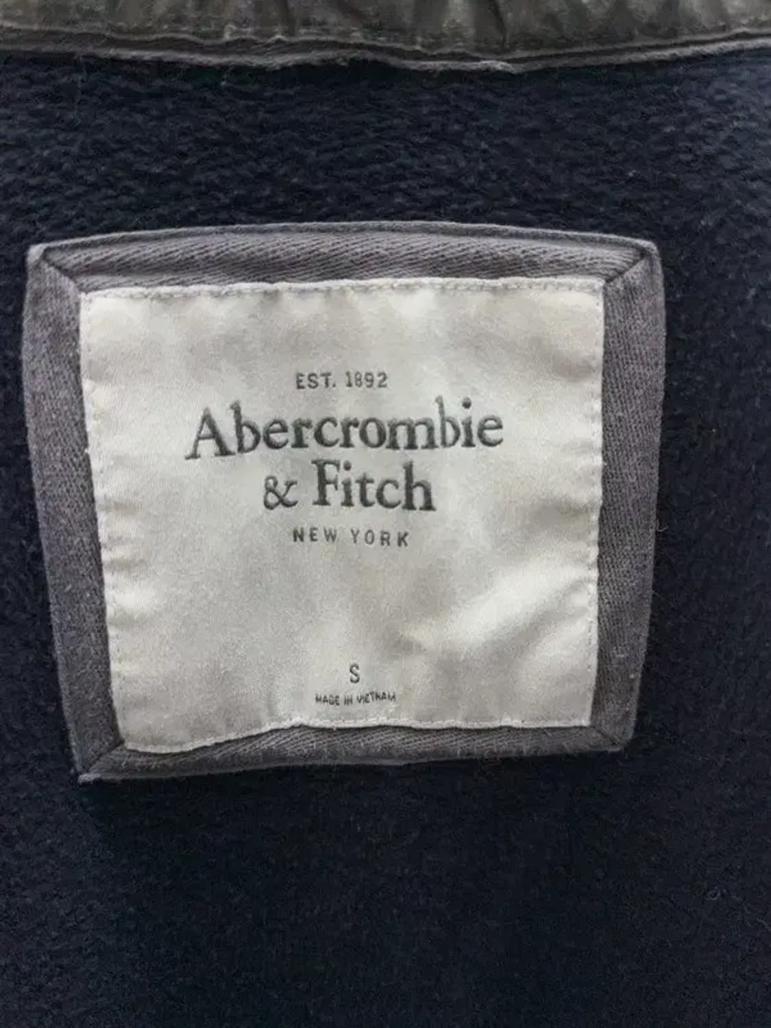 아베크롬비 프린팅 네이비 집업 S 상품이미지8