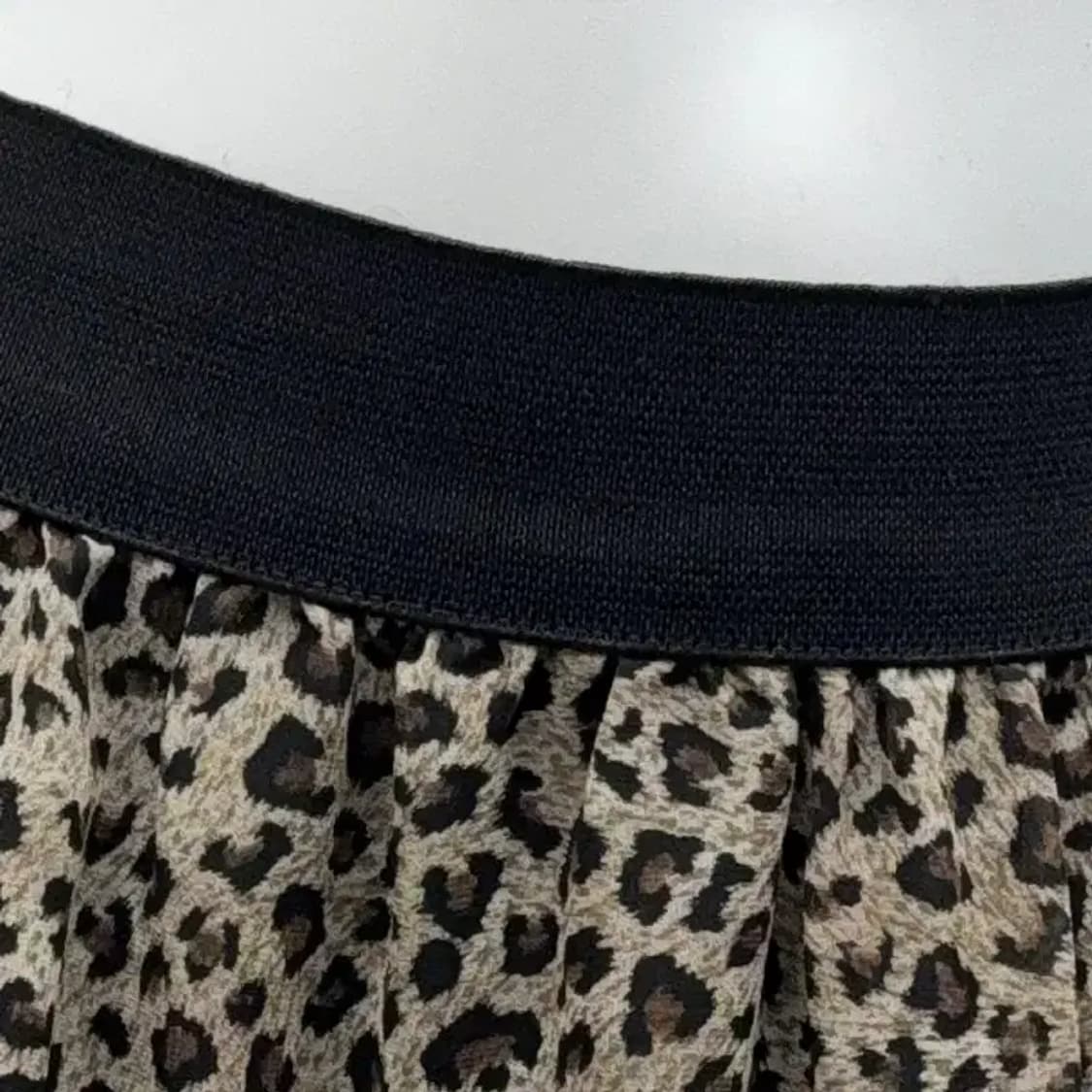 레오파드 패턴 밴딩 캉캉스커트 F 상품이미지3