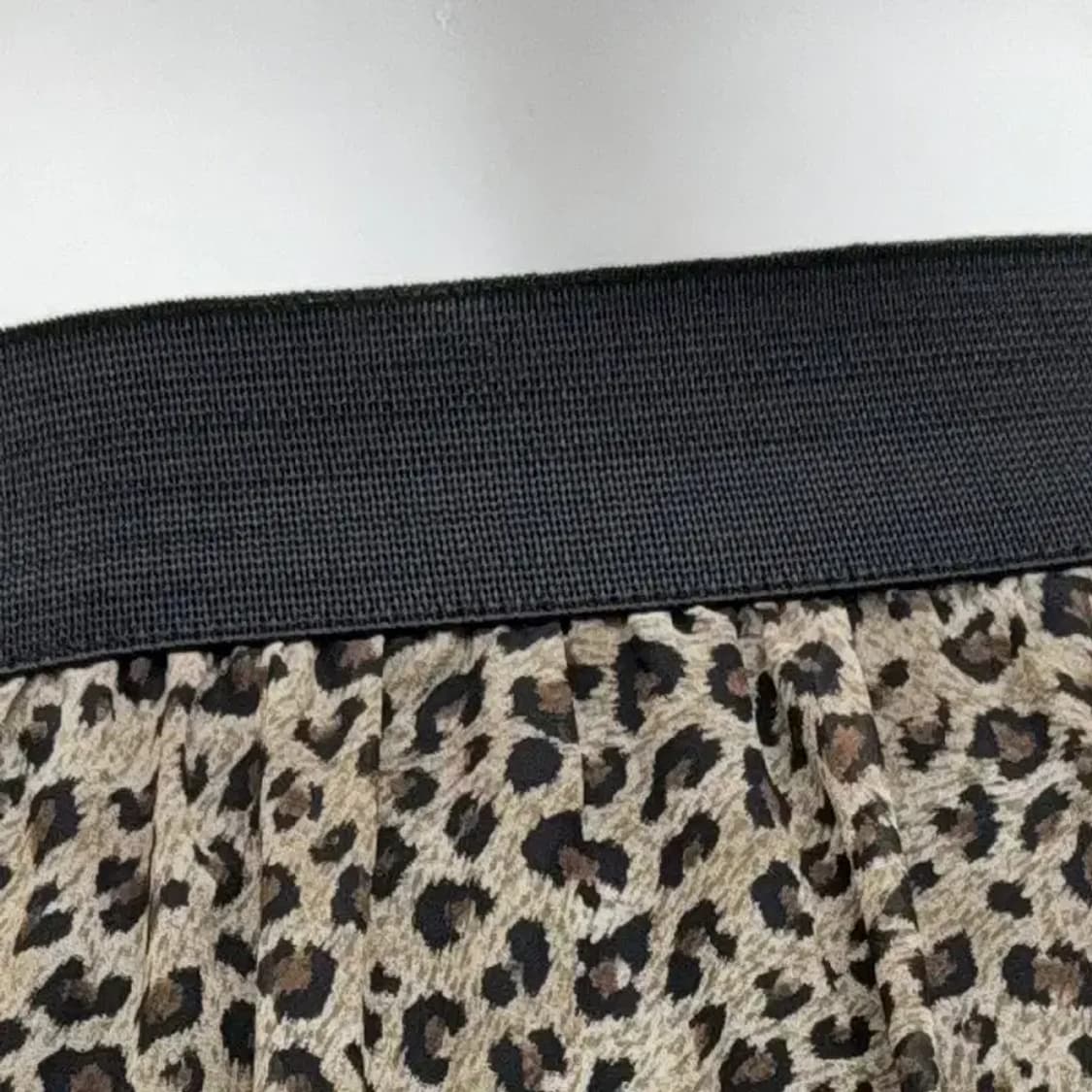 레오파드 패턴 밴딩 캉캉스커트 F 상품이미지6