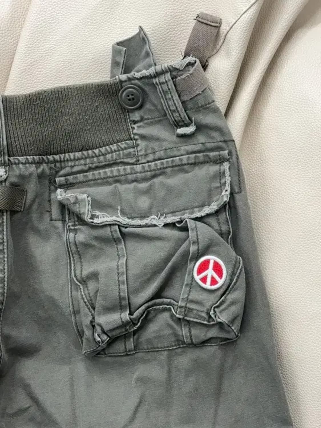 카키 카고 팬츠 32 상품이미지9