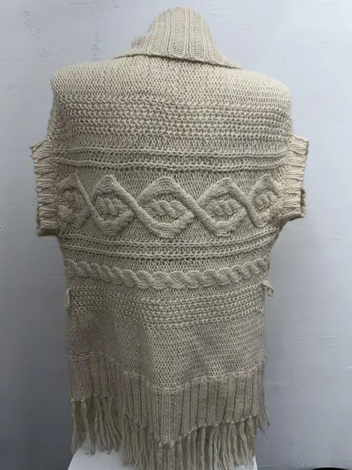 에이치엔앰 베이지 가디건 M 상품이미지2