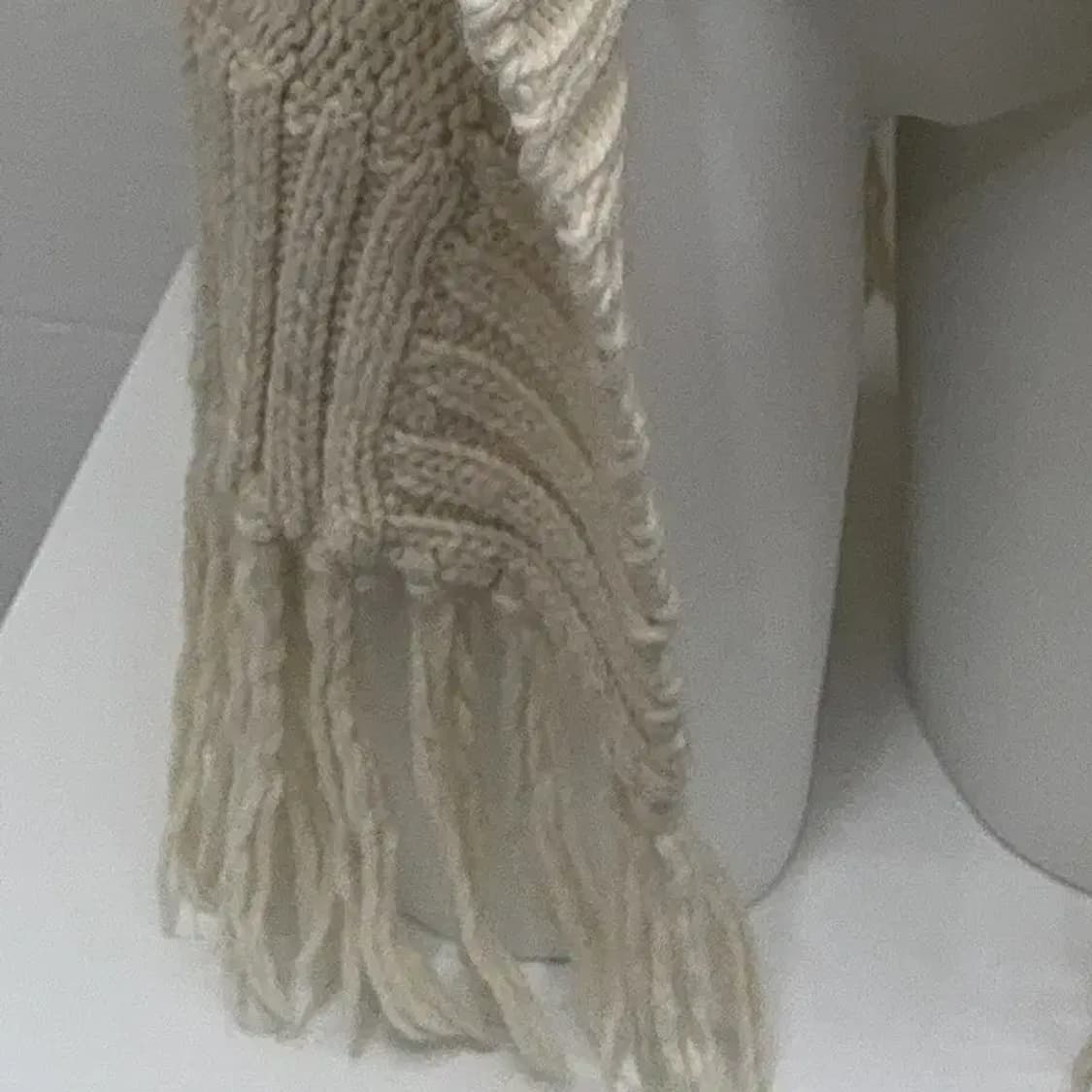 에이치엔앰 베이지 가디건 M 상품이미지6