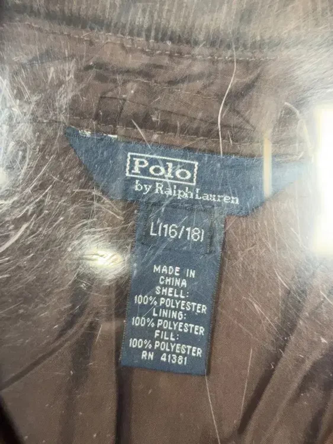 폴로 빈티지 클래식 브라운 여성 퀄팅 자켓 L 상품이미지7