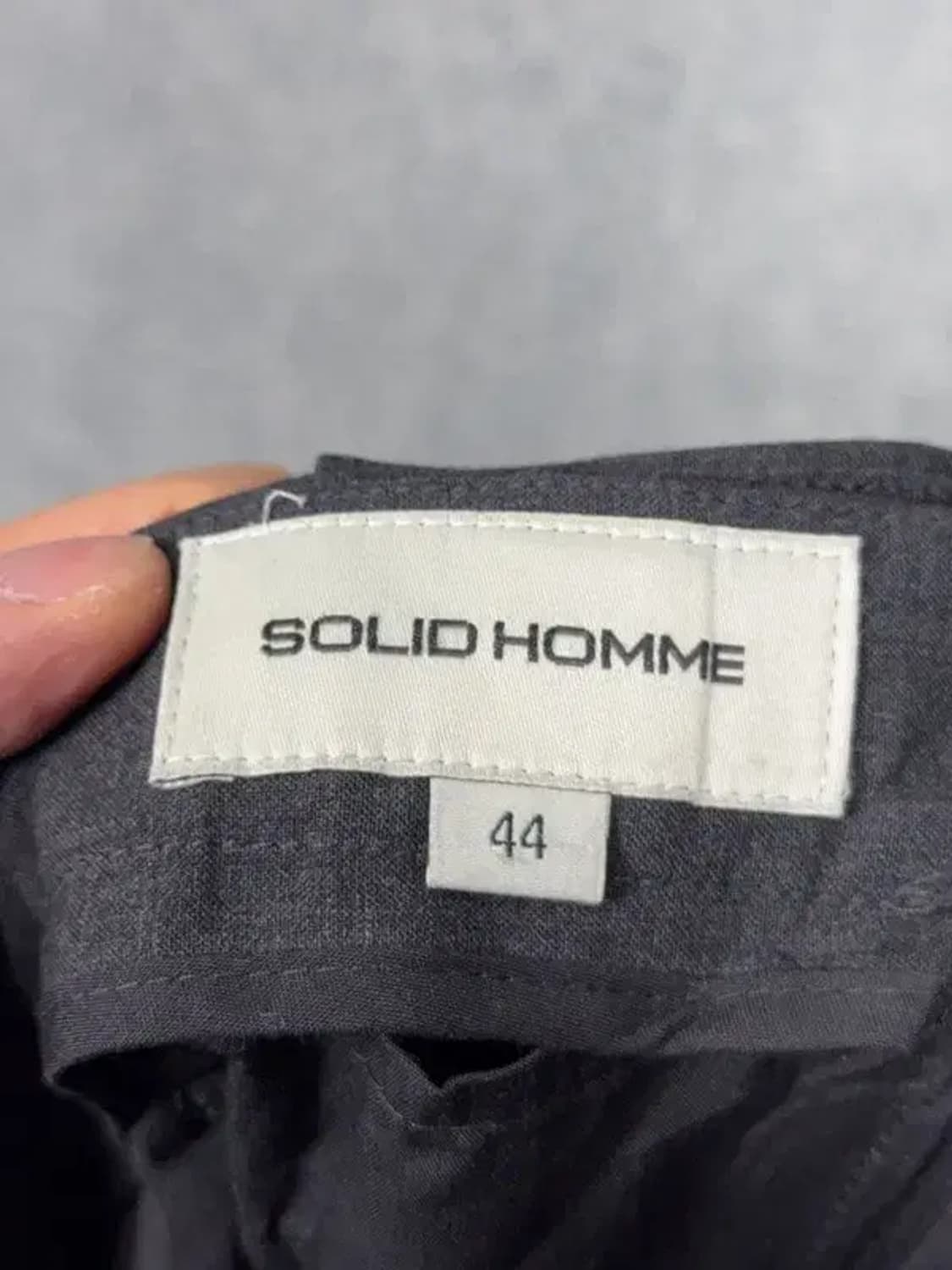 솔리드옴므 그레이 슬랙스 72 상품이미지6