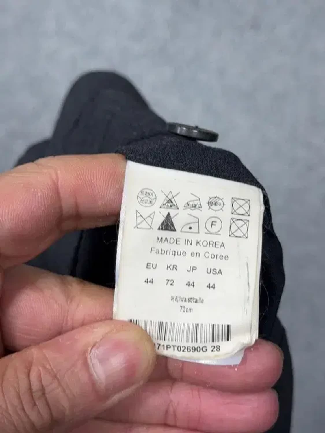 솔리드옴므 그레이 슬랙스 72 상품이미지7