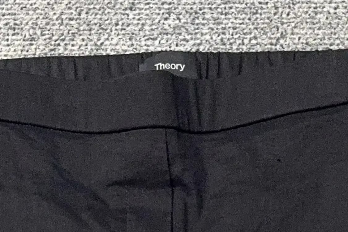 띠어리 블랙 린넨 캐주얼 슬랙스 2 상품이미지6