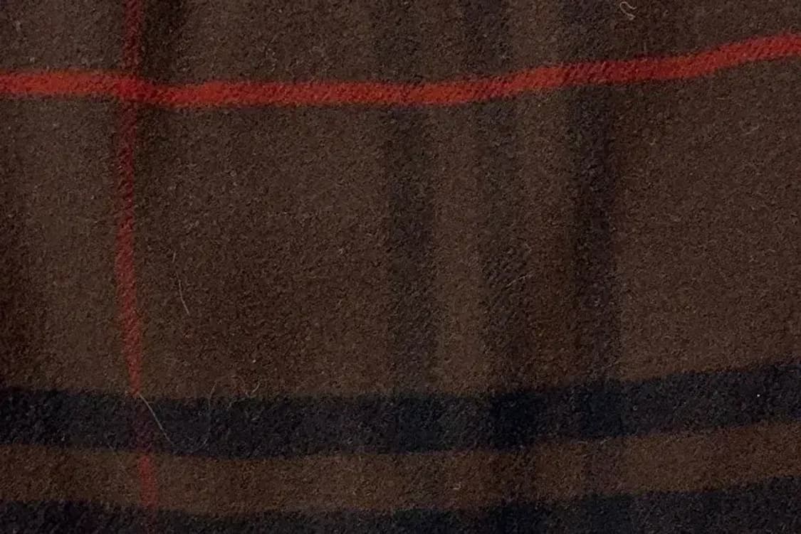 버버리 체크 브라운  울 스커트 55~66 상품이미지7