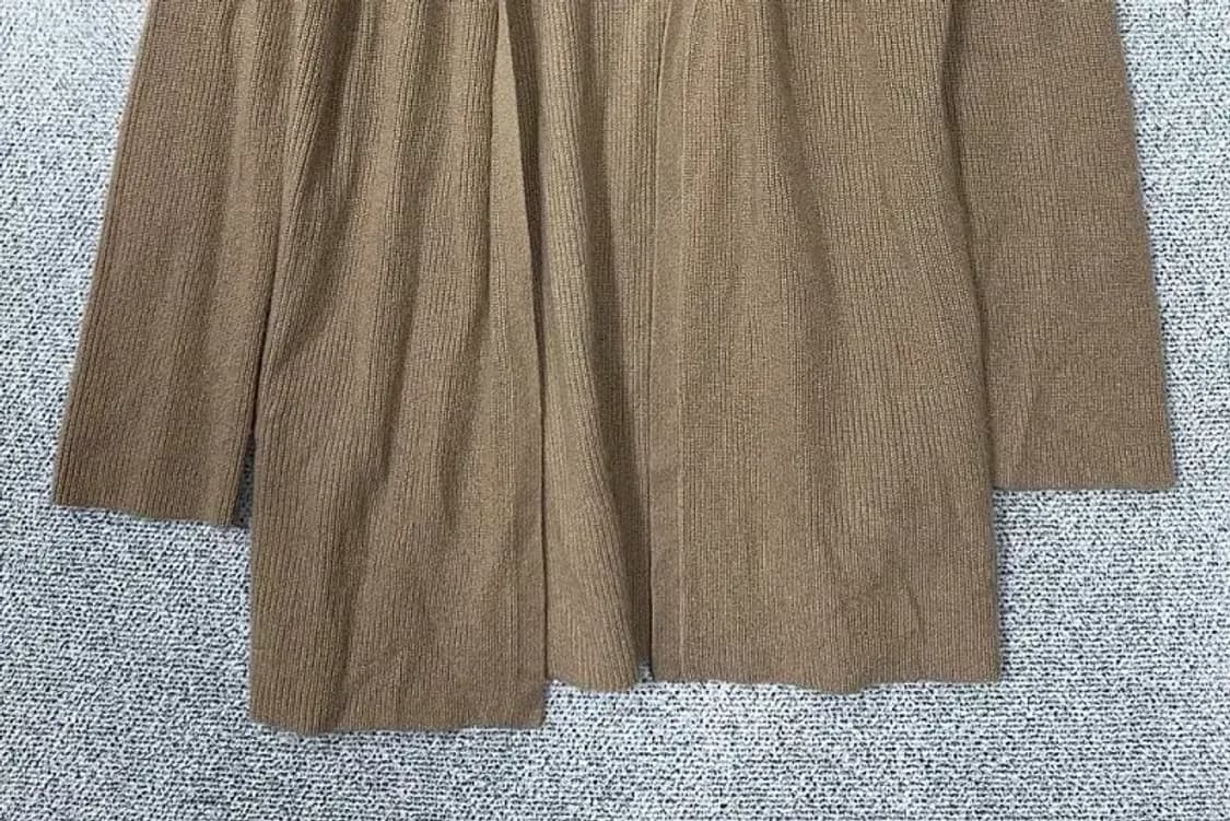 띠어리 베이지 캐시미어 100% 롱 니트 가디건 S 상품이미지4