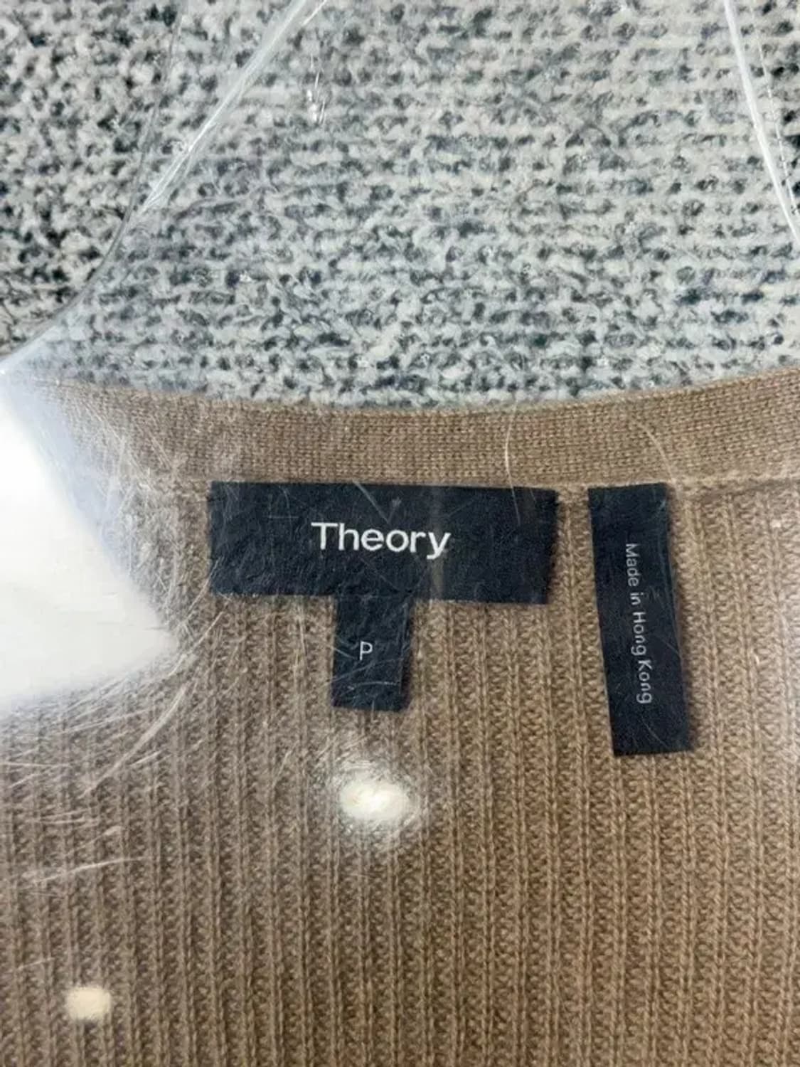 띠어리 베이지 캐시미어 100% 롱 니트 가디건 S 상품이미지7