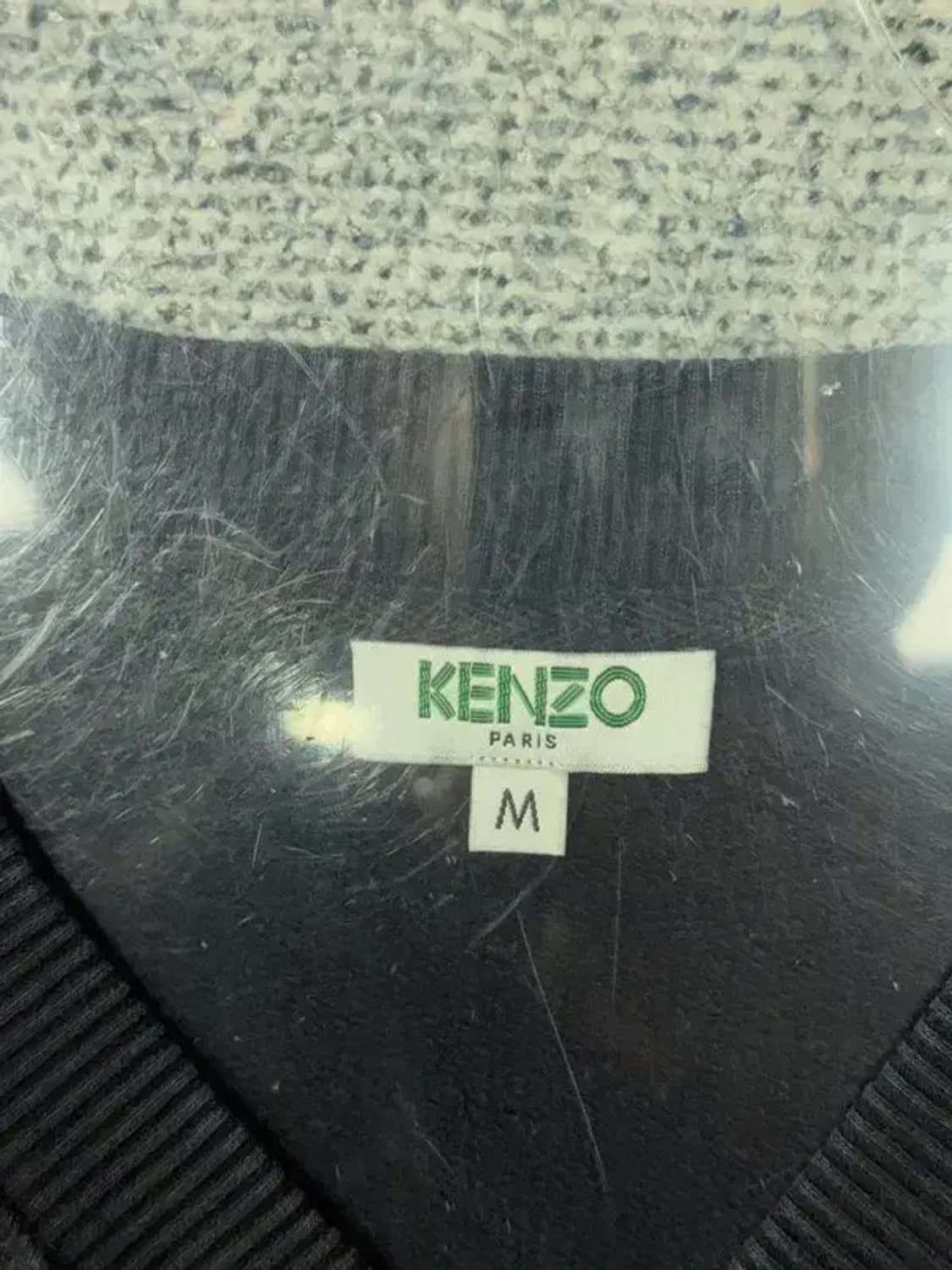 겐조 타이거 자수 로고 블랙 맨투맨 M 상품이미지8