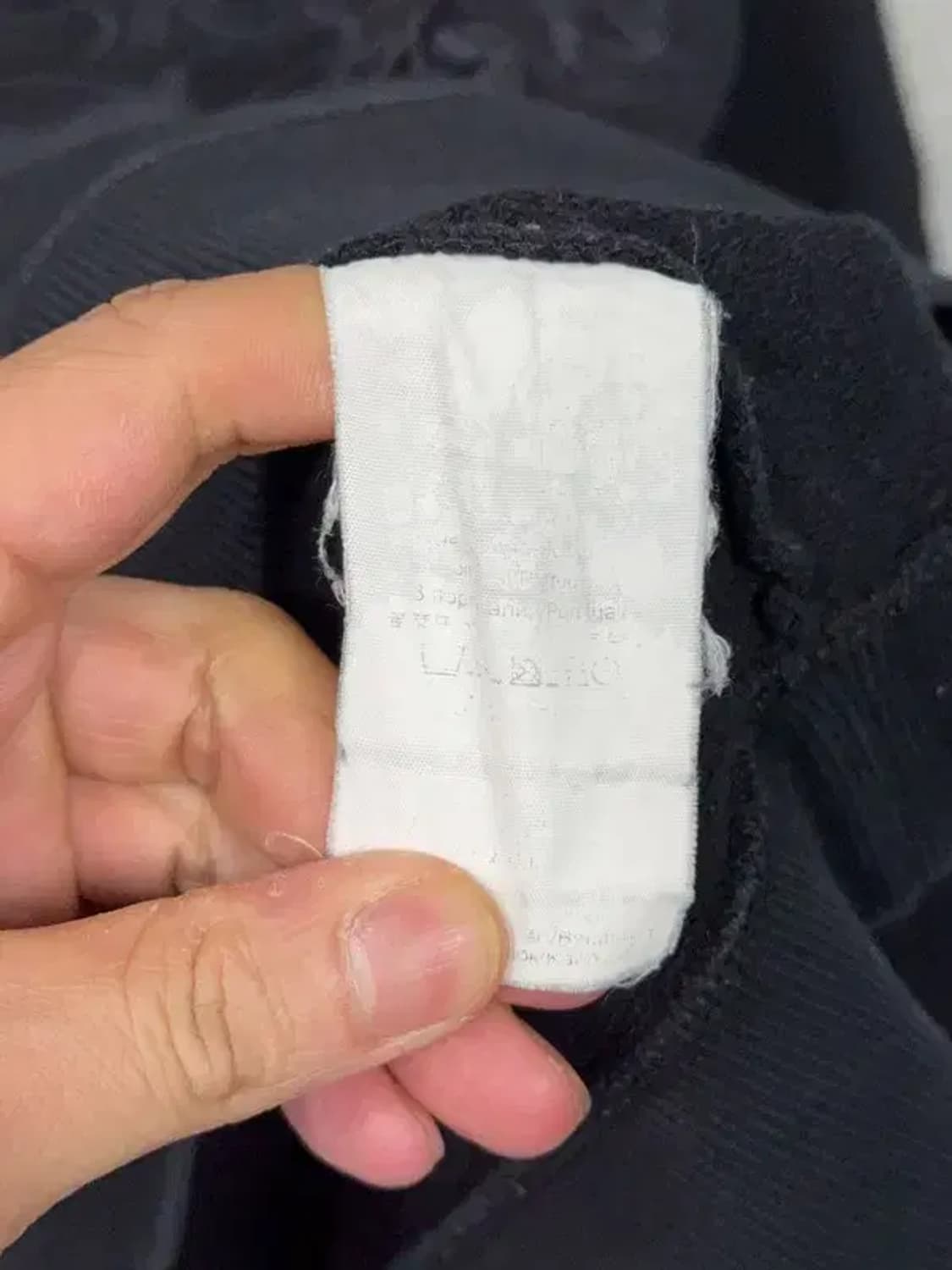 겐조 타이거 자수 로고 블랙 맨투맨 M 상품이미지9