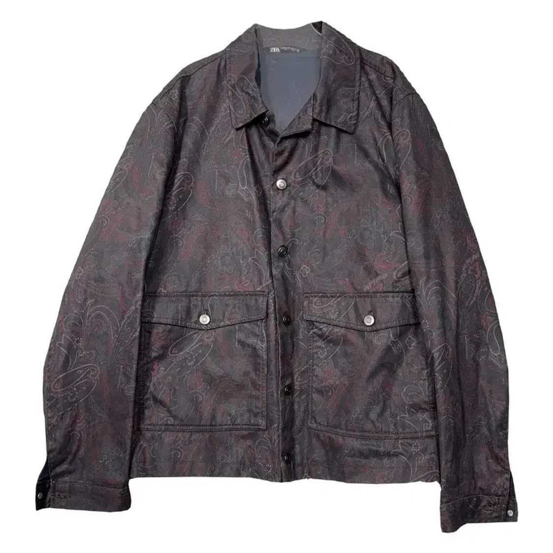 자라 빈티지 패턴 남성 자켓 XL 상품이미지1