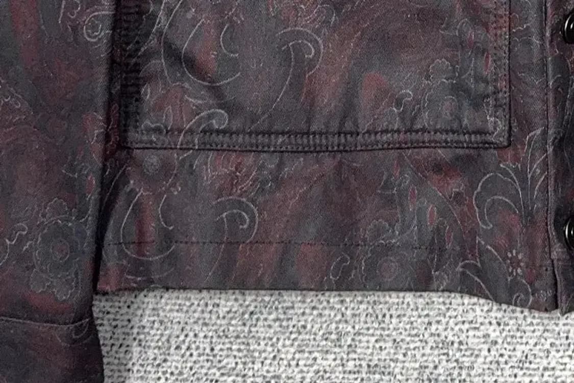 자라 빈티지 패턴 남성 자켓 XL 상품이미지6