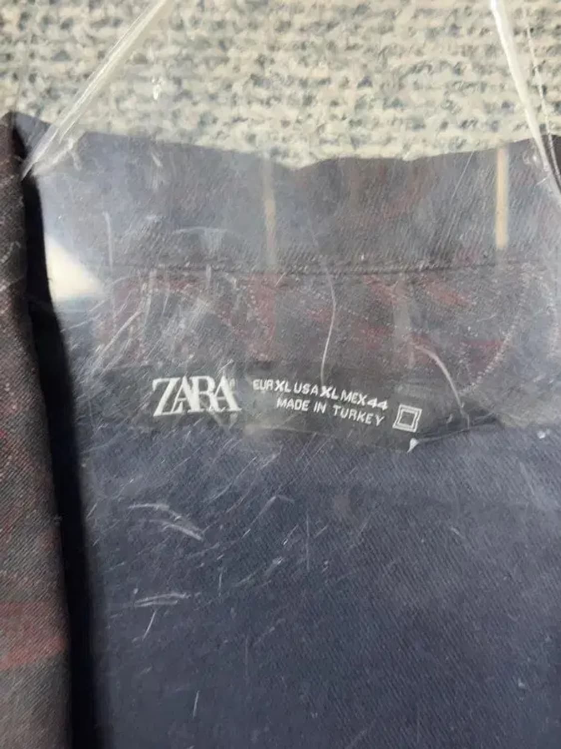 자라 빈티지 패턴 남성 자켓 XL 상품이미지7