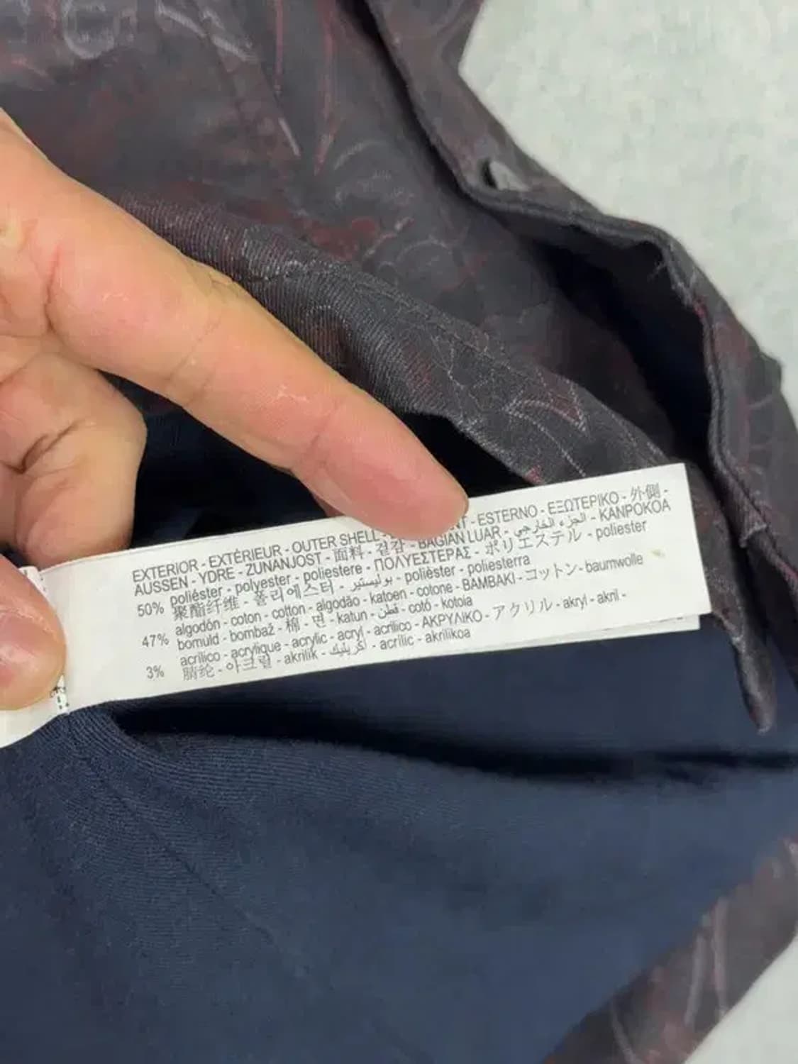 자라 빈티지 패턴 남성 자켓 XL 상품이미지8