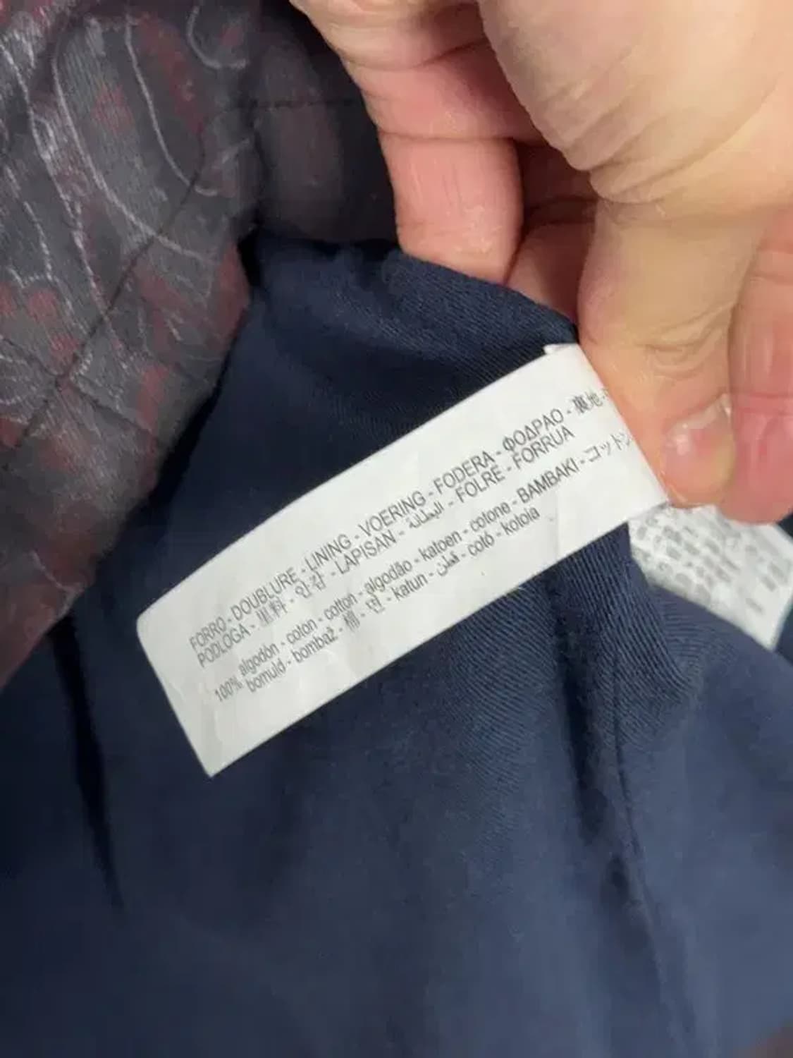 자라 빈티지 패턴 남성 자켓 XL 상품이미지9