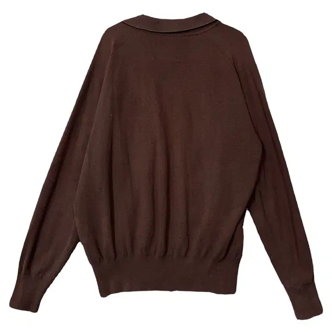 포터리 다크 브라운 폴로 카라 니트 1 상품이미지2