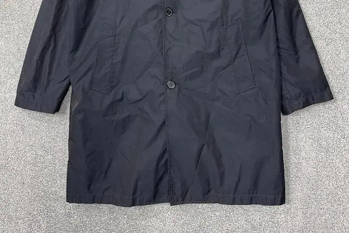 산드로 네이비 버튼 클래식 코트 XL 상품이미지4