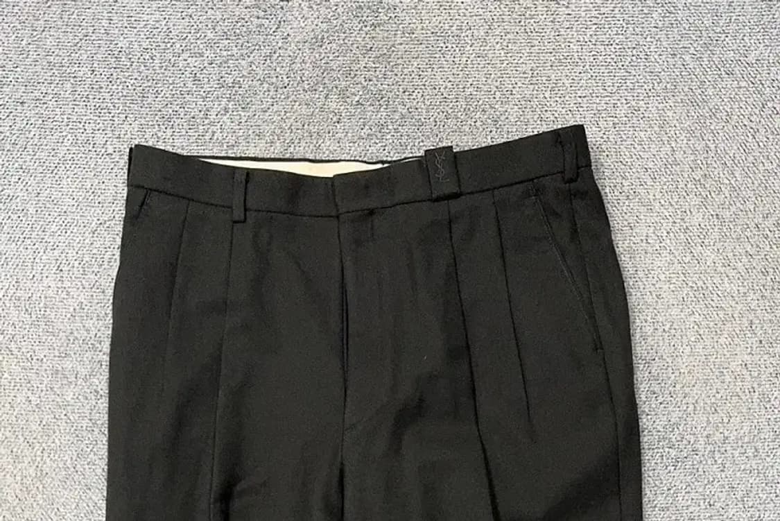 입생로랑 블랙 빈티지 슬랙스 88 상품이미지3