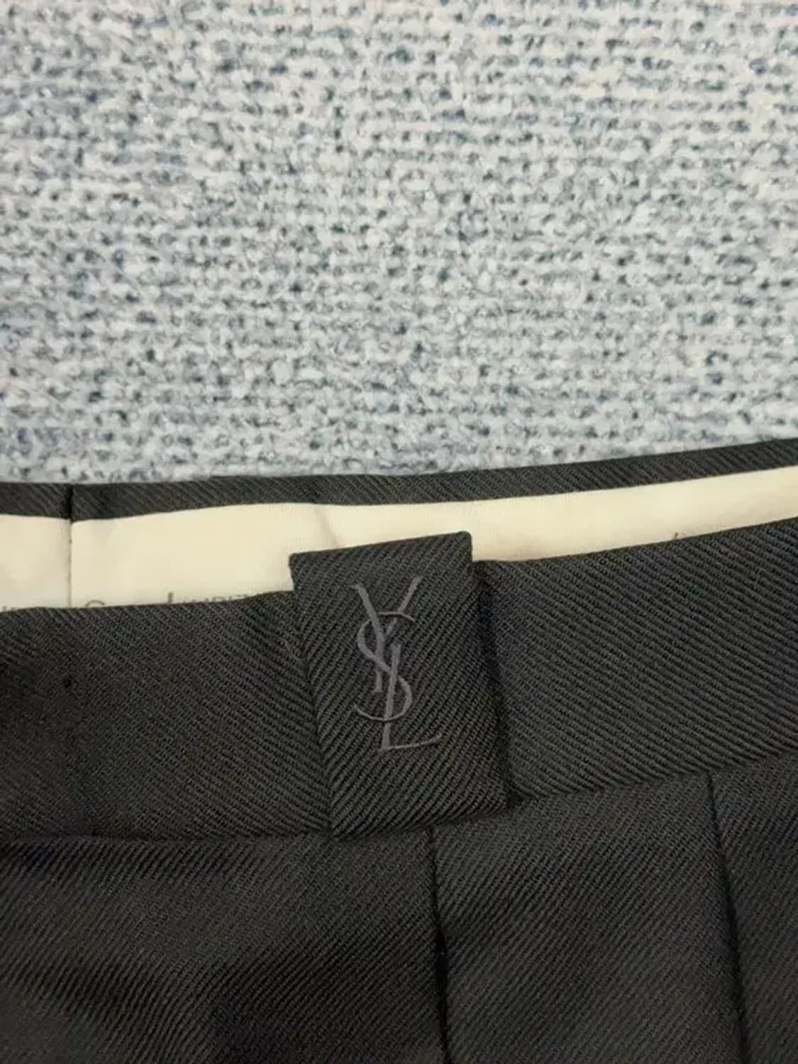 입생로랑 블랙 빈티지 슬랙스 88 상품이미지7