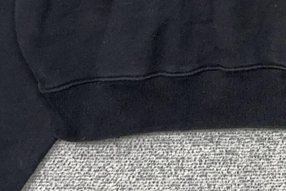 오프화이트 파스칼 페인팅 블랙 맨투맨 XL 상품이미지6