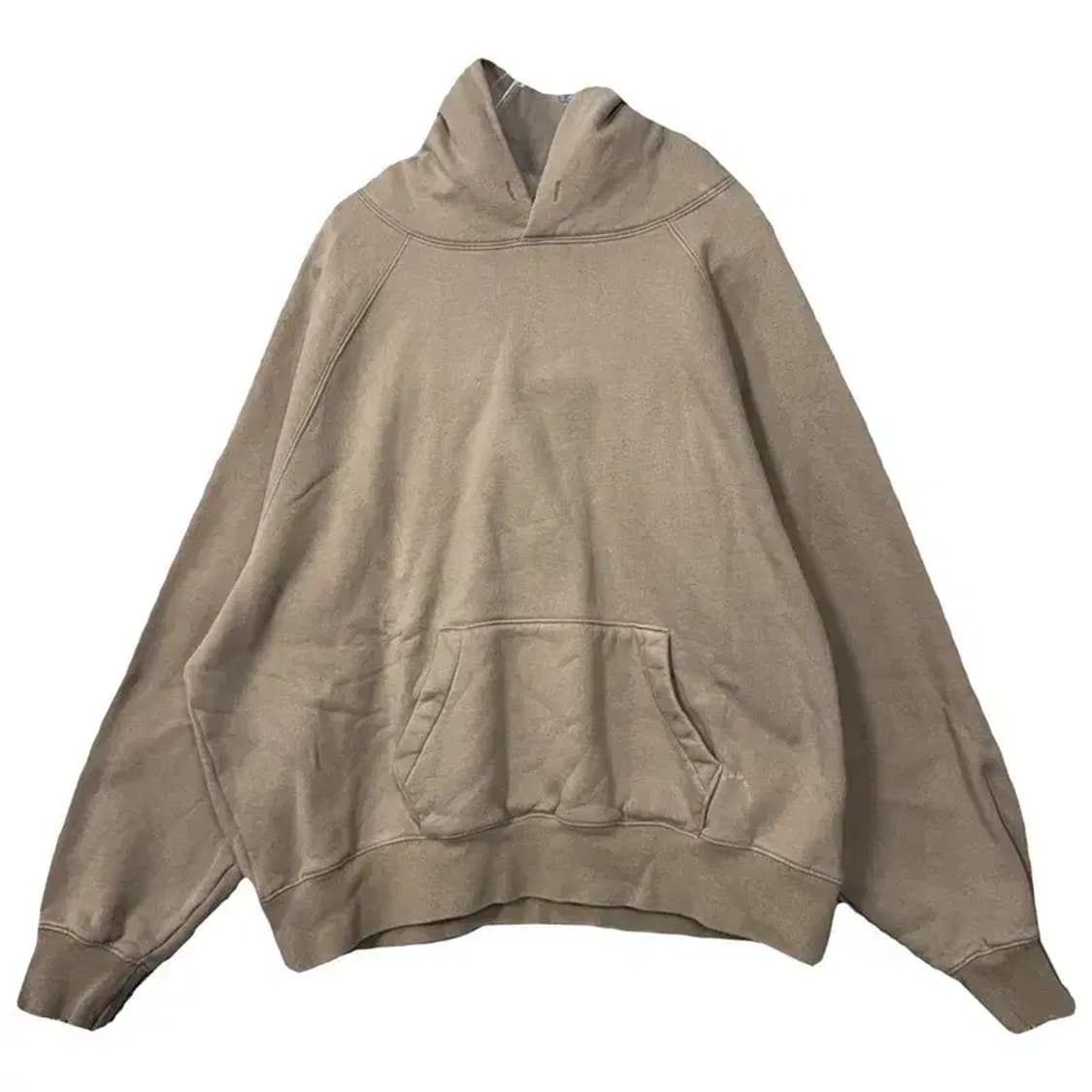 Fear of God 베이지 백프린팅 스펠 로고 오버핏 스웻 후드티 M 상품이미지1