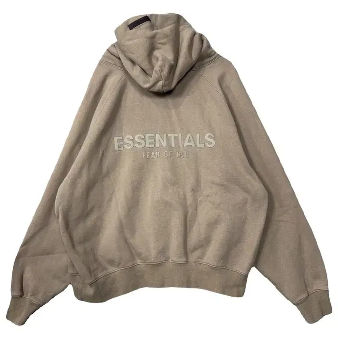 Fear of God 베이지 백프린팅 스펠 로고 오버핏 스웻 후드티 M 상품이미지2