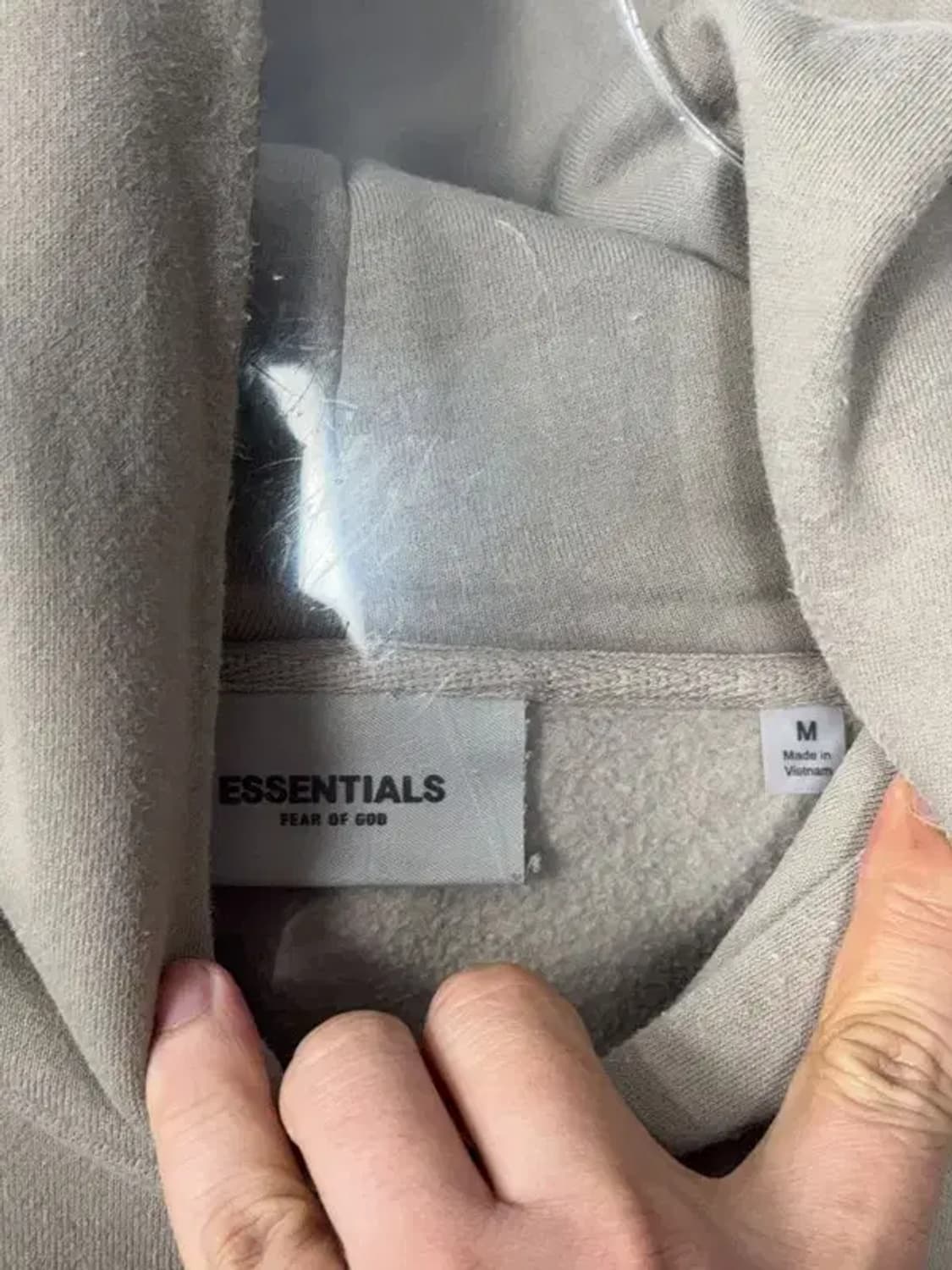 Fear of God 베이지 백프린팅 스펠 로고 오버핏 스웻 후드티 M 상품이미지6