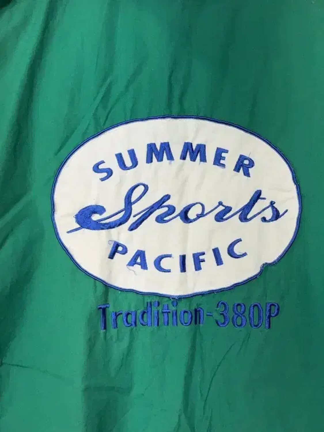 갭 그린 스티치 디테일 풀오버 반집업 후드 바람막이 웜업 M 상품이미지6