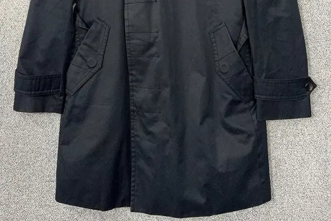 솔리드옴므 블랙 클래식 트렌치 코트 100 상품이미지4