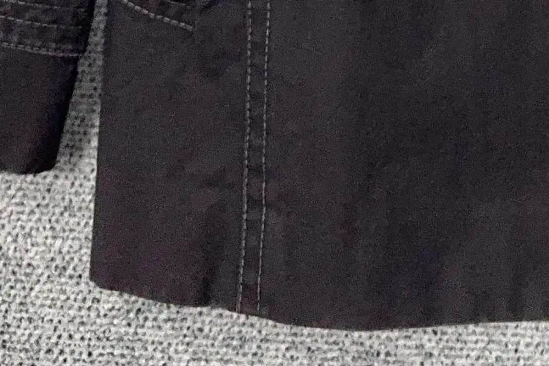 MCM 블랙 버튼 클래식 트렌치 코트 4 상품이미지6