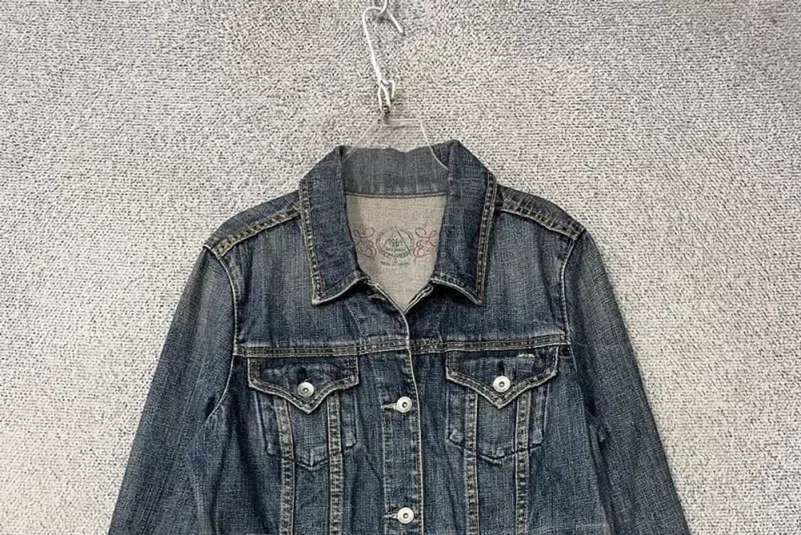 갭 빈티지 디테일 데님 자켓 M 상품이미지3