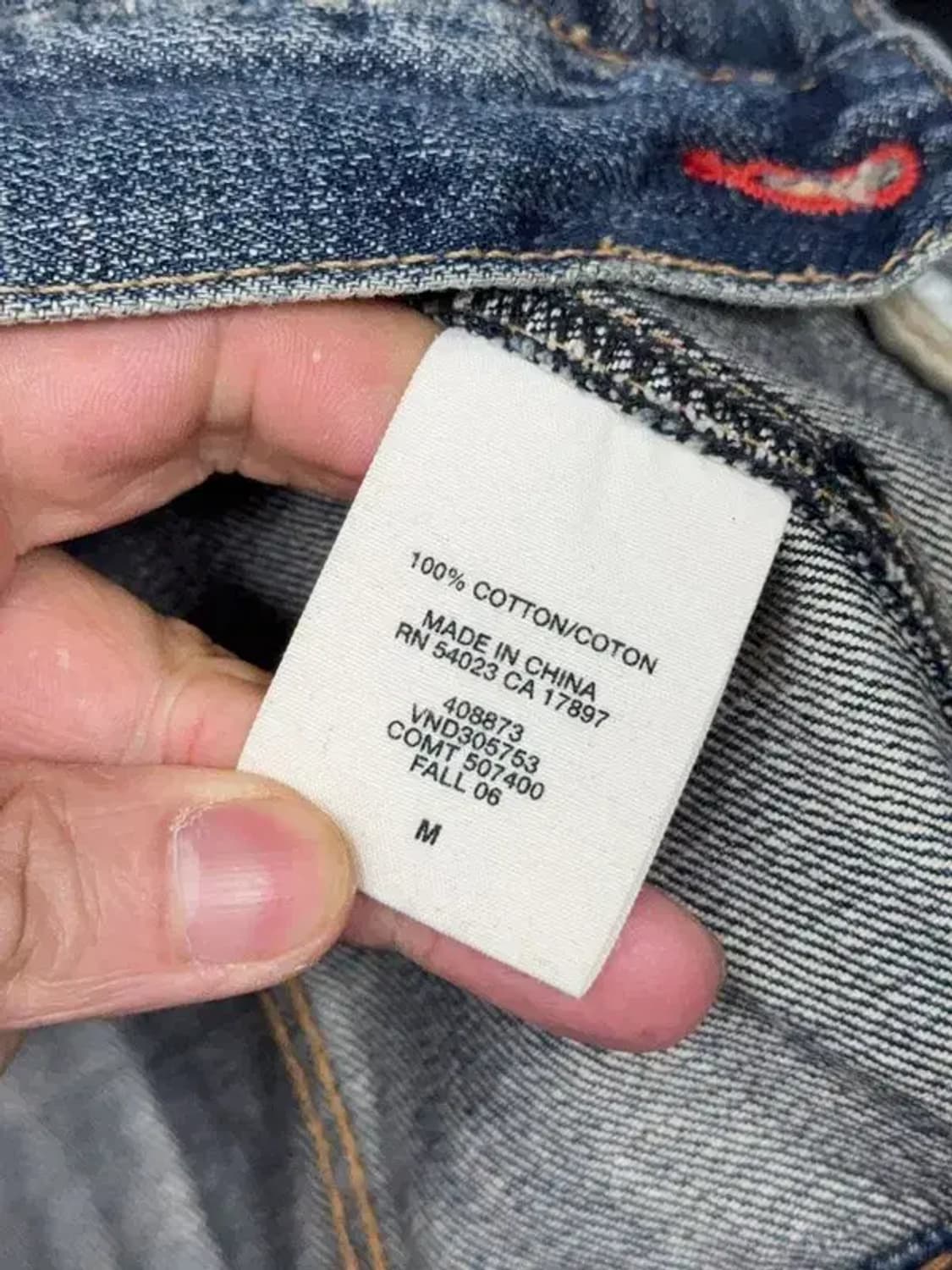 갭 빈티지 디테일 데님 자켓 M 상품이미지8