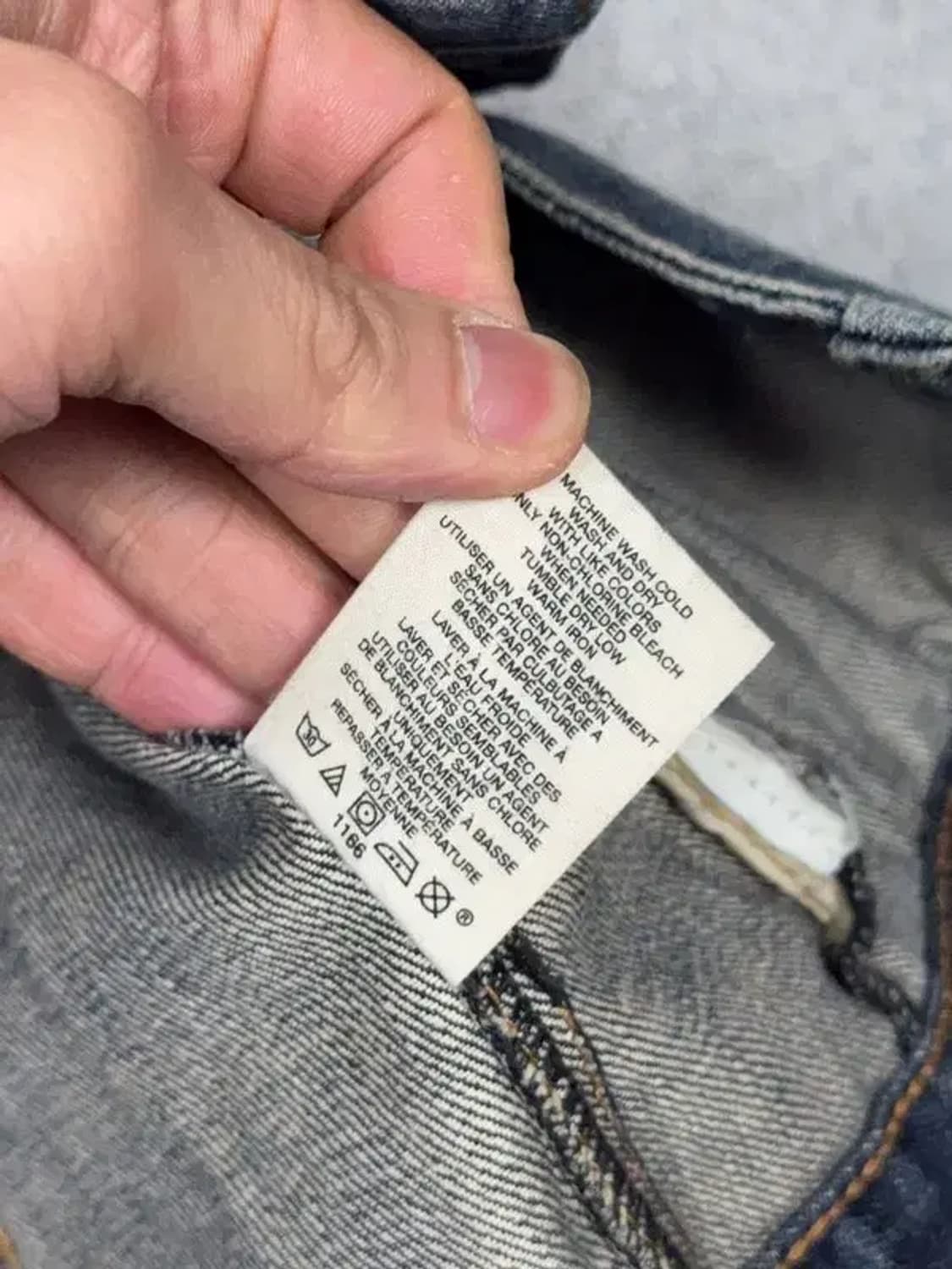 갭 빈티지 디테일 데님 자켓 M 상품이미지9