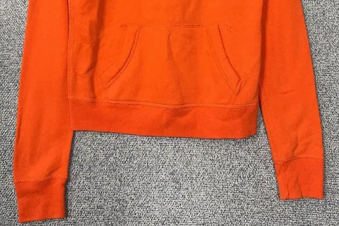 홀리스터 스펠 로고 오렌지 후드티 S 상품이미지4