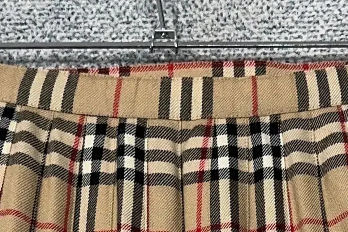 버버리 노바체크 클래식 빈티지 미니스커트 160A-160-62 상품이미지5