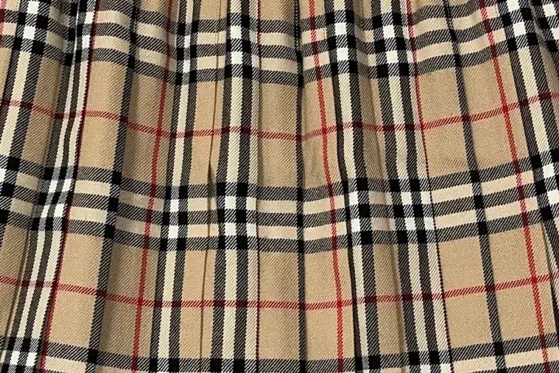 버버리 노바체크 클래식 빈티지 미니스커트 160A-160-62 상품이미지7