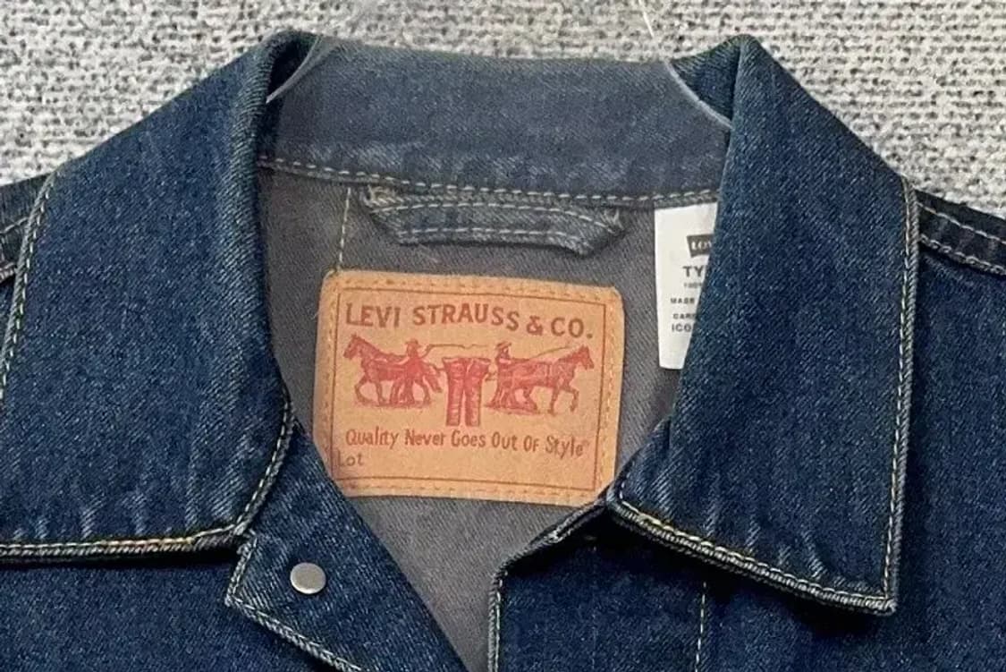 리바이스 타입 원 빈티지 데님 자켓 M 상품이미지5