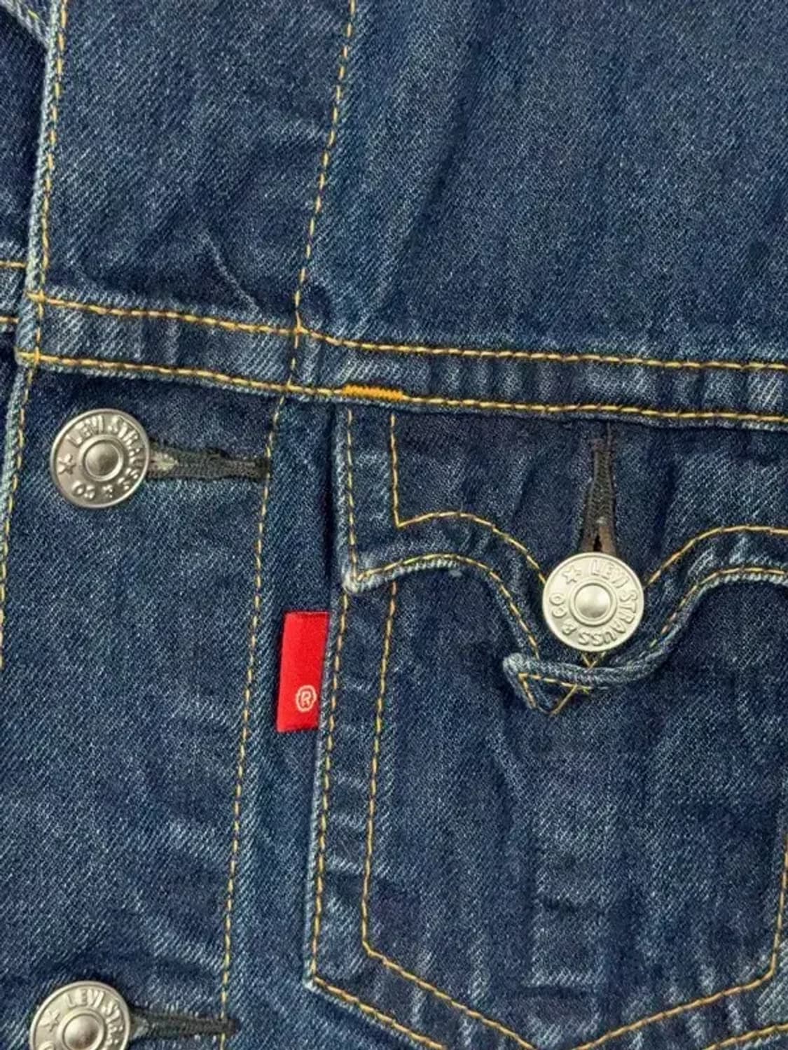 리바이스 타입 원 빈티지 데님 자켓 M 상품이미지7