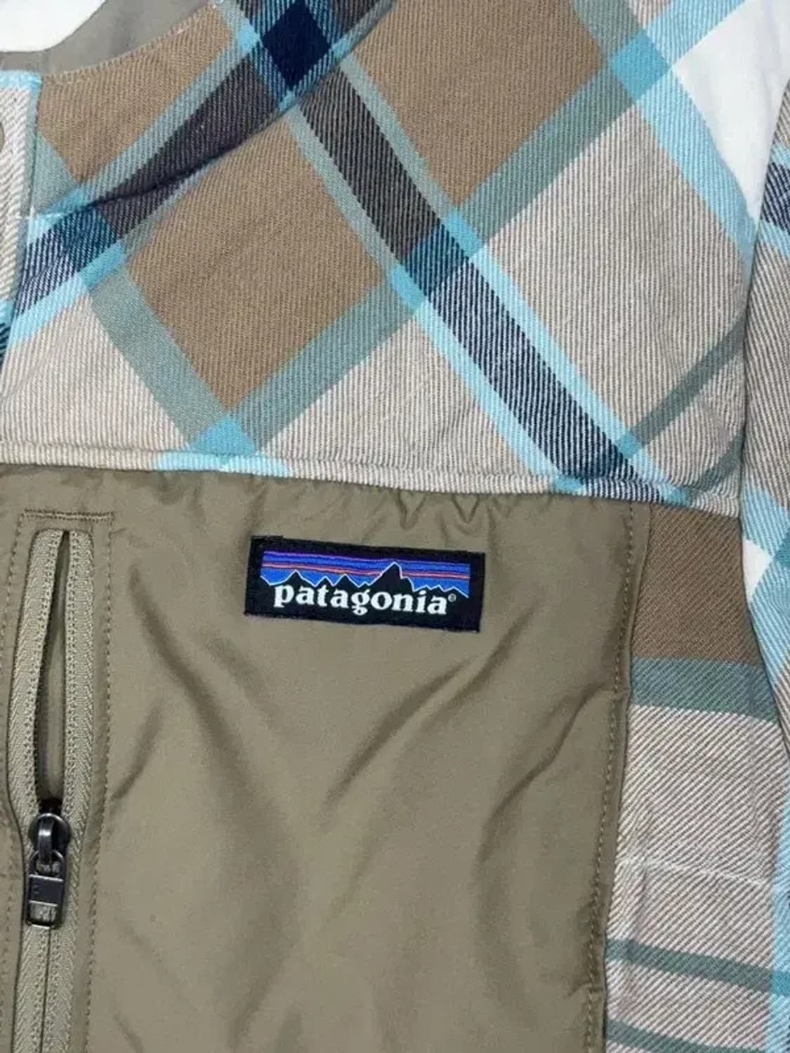 파타고니아 체크 캐주얼 깔깔이 자켓 L 상품이미지7