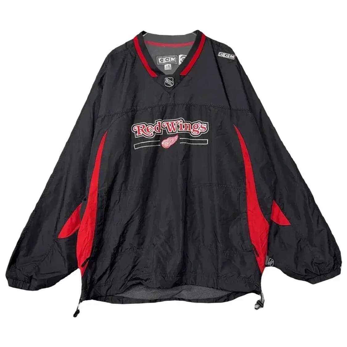 CCM 엔에프엘 프린팅 블랙 바람막이 웜업 L/G 상품이미지1