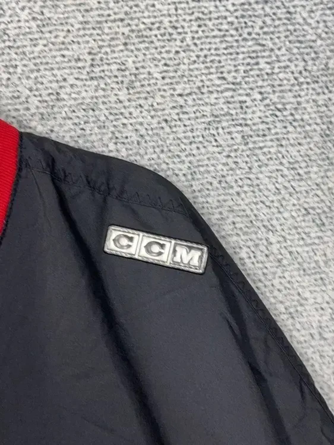 CCM 엔에프엘 프린팅 블랙 바람막이 웜업 L/G 상품이미지7