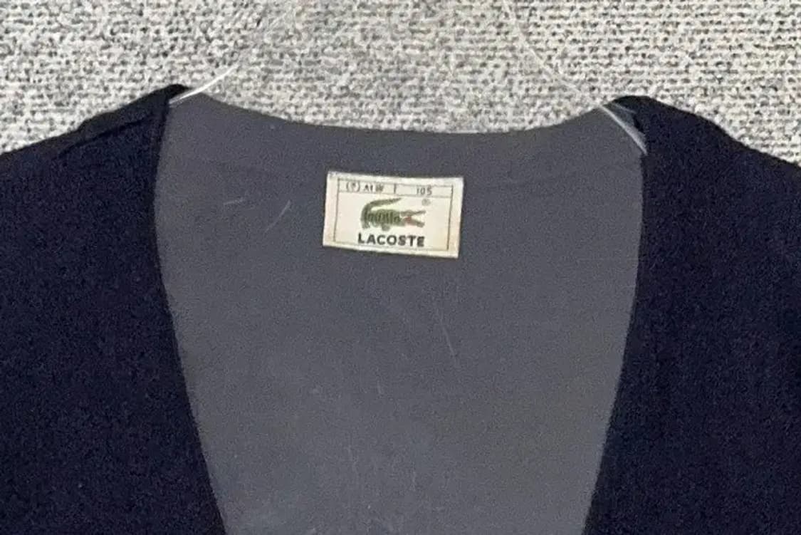 라코스테 서광 빈티지 울 니트 가디건 105 상품이미지5