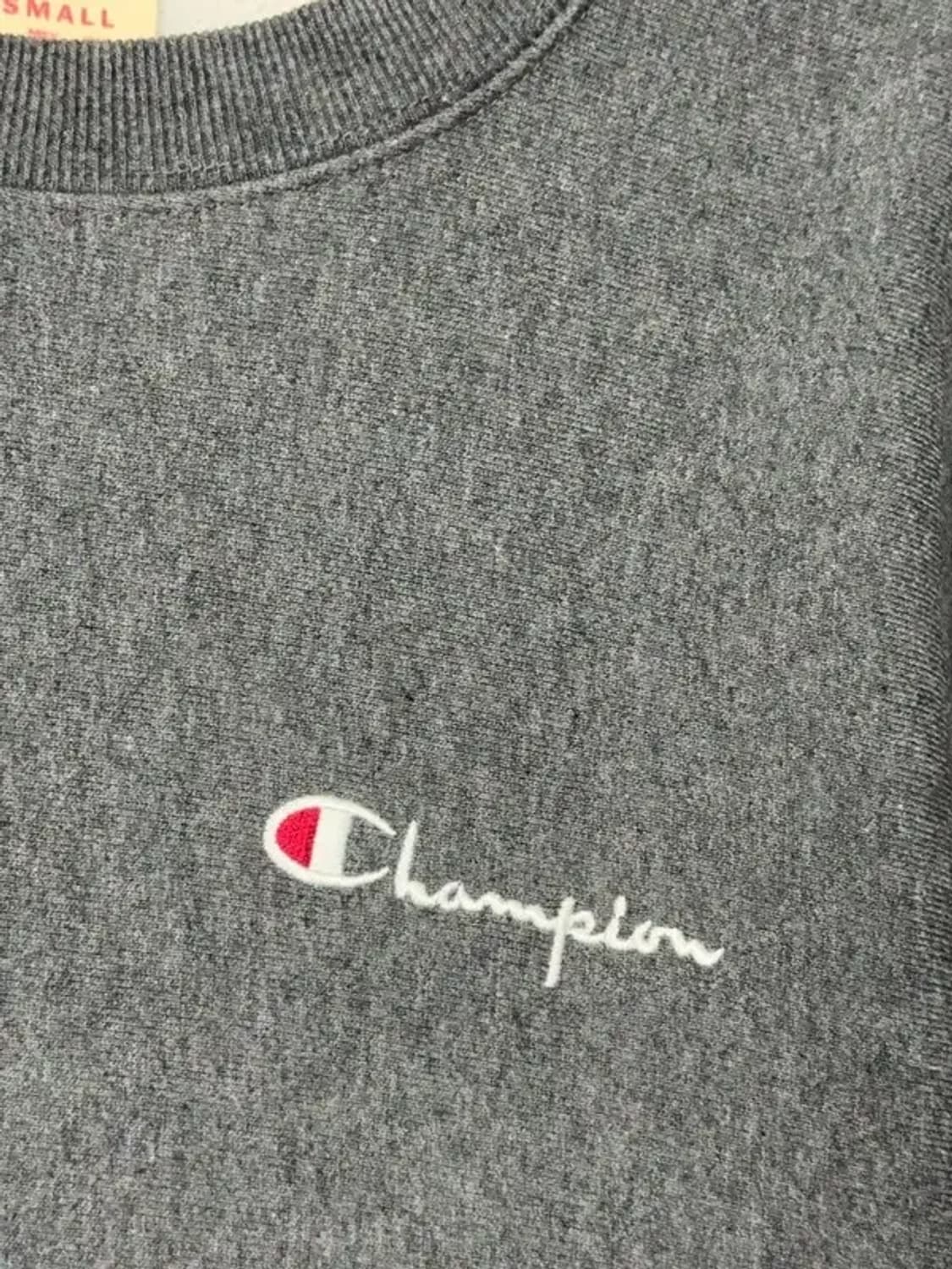 챔피온 리버스위브 그레이 맨투맨 X-SMALL 상품이미지7