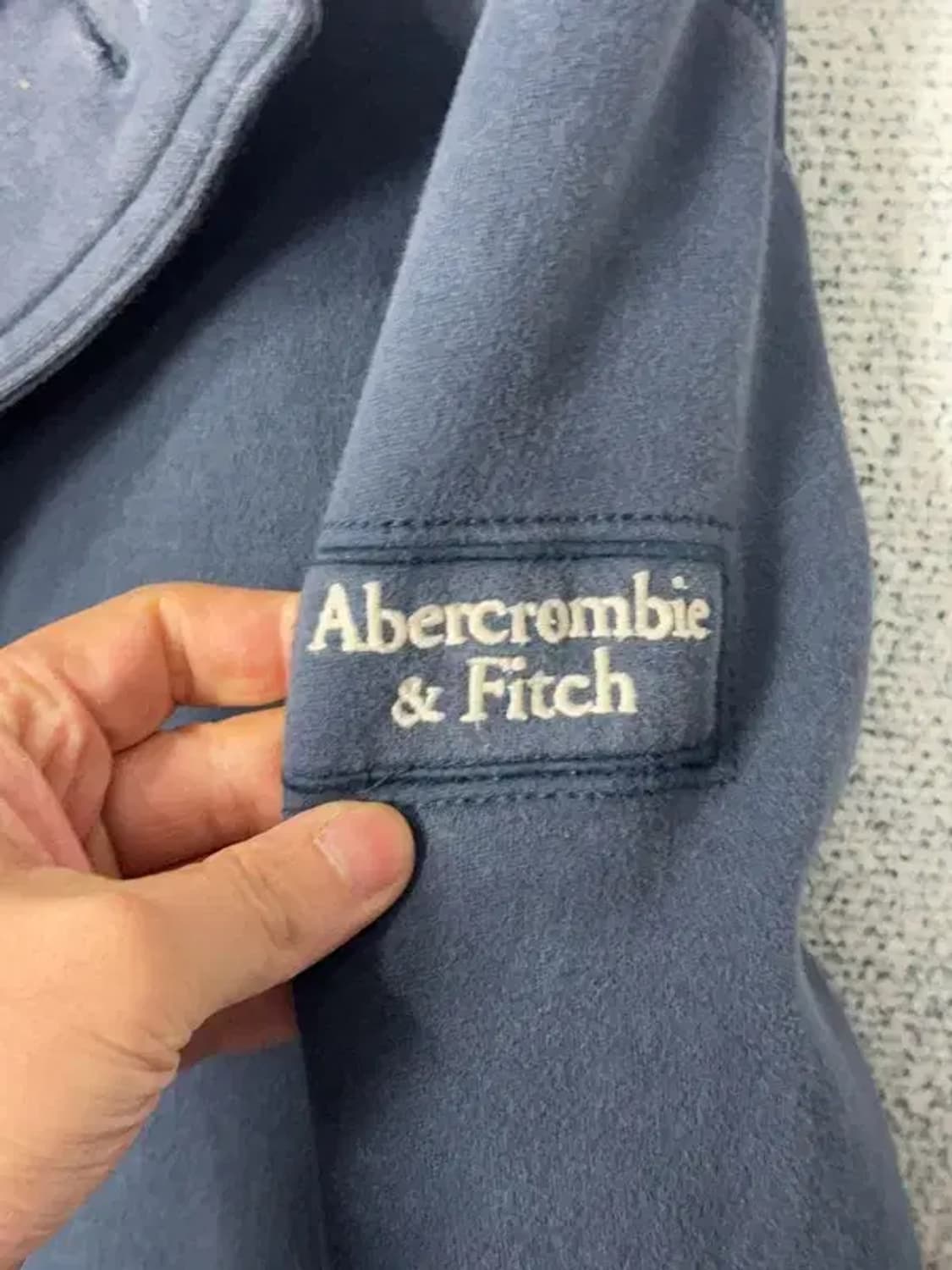 아베크롬비 네이비 양털 버튼 빈티지 자켓 XL 상품이미지7