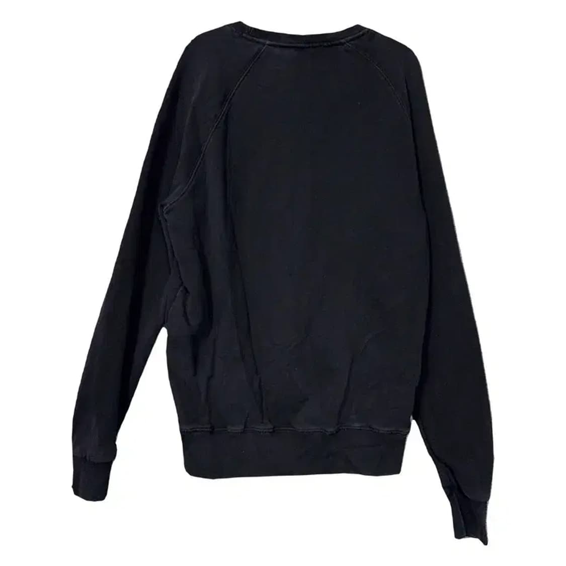 메종키츠네 스펠 프린팅 블랙 맨투맨 S 상품이미지2