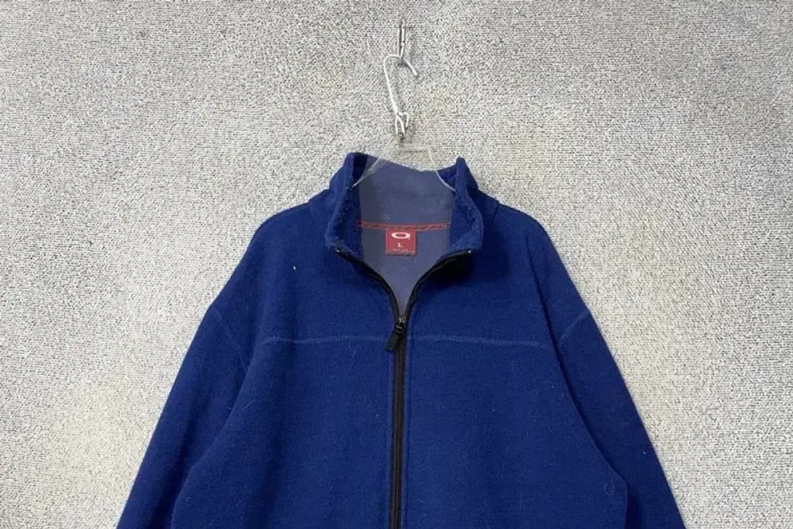 오클리 네이비 플리스 후리스 집업 L 상품이미지3